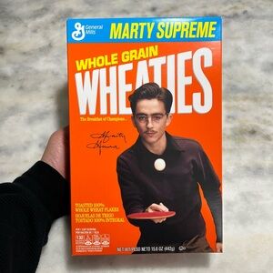 Wheaties Marty Supreme Cereal Box Limited Edition New Sealed - IN HAND